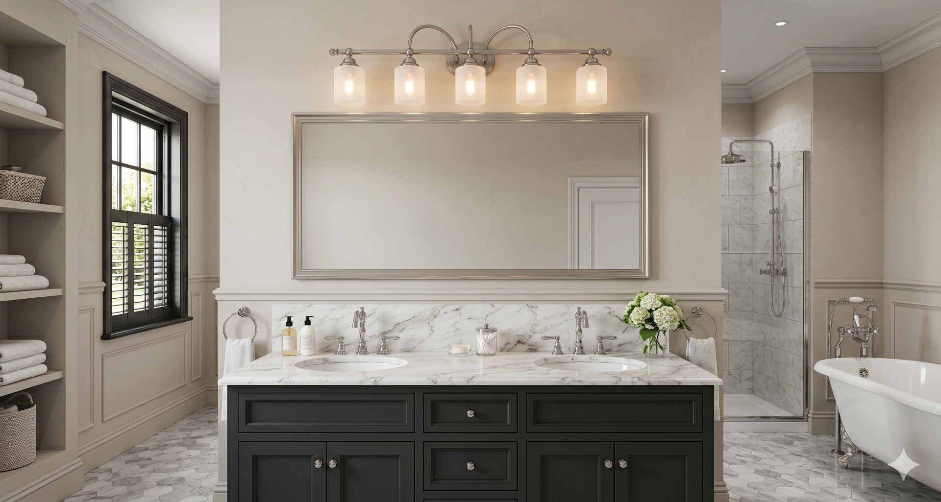 Bathroom vanity lighting